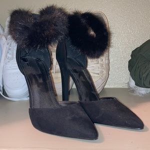 Fur heels